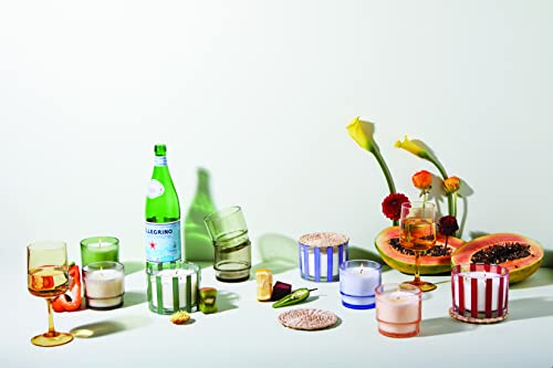 Paddywax Candles Al Fresco Collection, Naturally Scented Candle, 7 Ounces, Red, Rosewood Vanilla