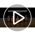 Manly Indulgence Last Call Scented Jar Candle, Cotton Wick, Premium Soy Blend White Wax, 60 hr Burn, Matte Black Jar Candle for Home and Men, 16.5 oz - USA Poured